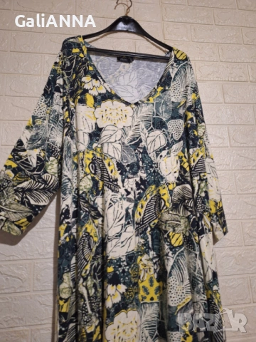 СТРАХОТНА ТУНИКА ЕФЕКТЕН ДЕСЕН 3XL-4XL, снимка 5 - Туники - 54585845