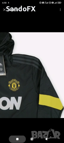 Горница Man United, Adidas, XS, Манчестър , снимка 3 - Спортни дрехи, екипи - 54840698