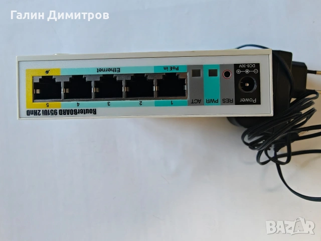 Wireless рутер Mikrotik RB951Ui-2HnD, снимка 4 - Рутери - 54729078