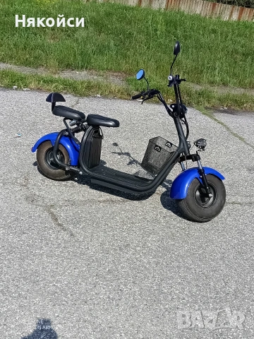 Електрически скутер BIG CITY HARLEY X7 ULTRA 1500W, снимка 4 - Мотоциклети и мототехника - 55239182