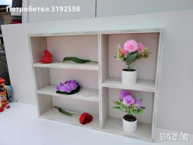Нови етажерки от ПДЧ 18 мм., снимка 3 - Етажерки - 55453513