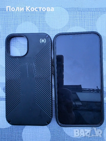 Продавам iPhone 14 с два калъфа SPECK MAG SAFE, снимка 12 - Apple iPhone - 54922043
