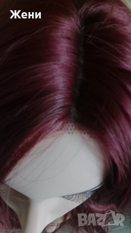 Дълга лейс фронт перука наситено борд, снимка 7 - Аксесоари за коса - 54178204