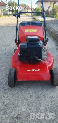 Бензинова косачка с кош Briggs Stratton , снимка 3 - Градинска техника - 55069782