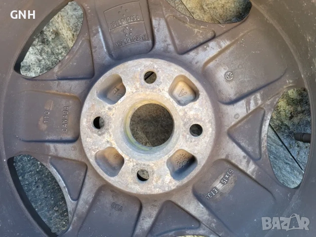 Джанти Vw 15 цола , 4х100 , 6j , et35 , 195/50/15 Opel , Хонда, снимка 8 - Гуми и джанти - 54576314