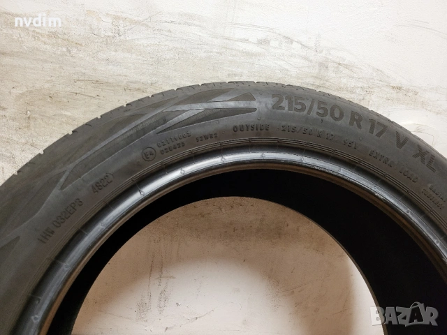 215/50/17 Continental / летни гуми, снимка 10 - Гуми и джанти - 54046413