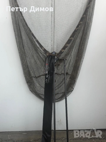 Fox Levr Lock landing net 42, 2 части, снимка 2 - Екипировка - 54057611