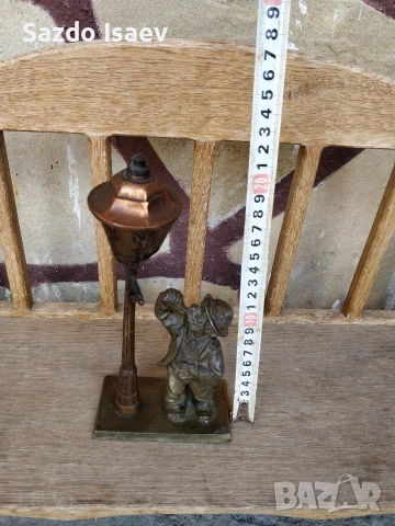 бронзова фигура , снимка 3 - Статуетки - 55085171