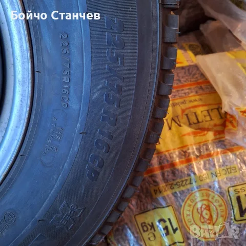 Гума с джанта за Фиат Дукато и други., снимка 3 - Гуми и джанти - 55356576