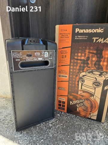 Колона Panasonic SC-TMAX10, снимка 3 - Bluetooth тонколони - 54876938