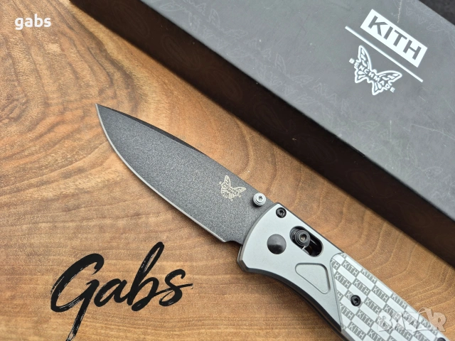 Сгъваем нож Benchmade Kiht Bugout 535-09,NEW 2025, снимка 8 - Ножове - 54485573