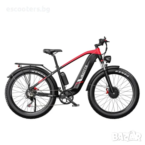 Електрически велосипед Duotts F26 | 2x750W | 48V 20Ah | 55км/ч, снимка 3 - Велосипеди - 55498867