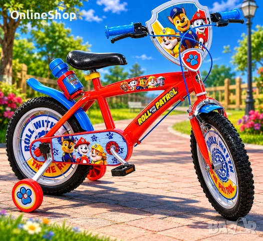 Детски велосипед 16" Пес Патрул Toimsa Paw Patrol