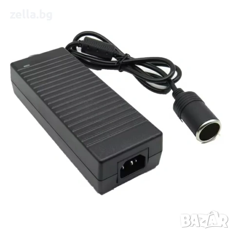 Адаптер за захранване 220V/230V към 12V 10A 120W – Трансформатор за автомобилна запалка 10193, снимка 4 - Аксесоари и консумативи - 54660583