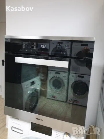 XL - 76L - Miele Фурна с пиролиза за вграждане, снимка 3 - Печки, фурни - 55698837
