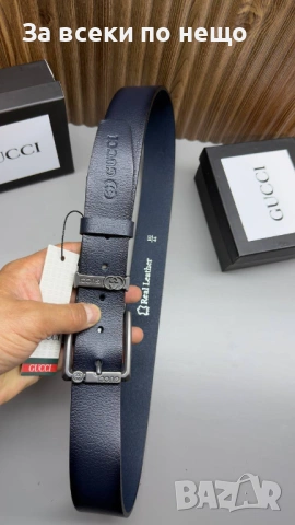 Gucci Колан С Кутия Естествена Кожа Гучи - Различни Цветове Код SK1681, снимка 6 - Колани - 54801411