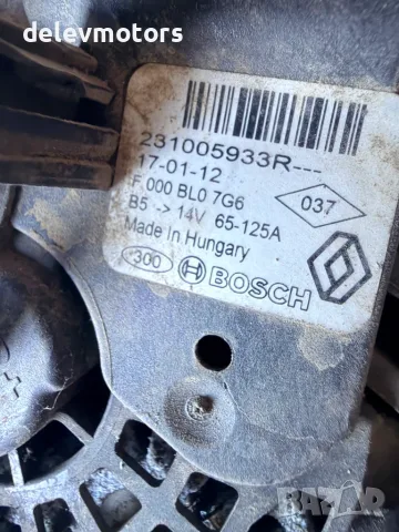 231005933R 14V 65-125A динамо алтернатор от Dacia Dokker 1.5 DCI, 90 к.с., 2018 г., снимка 6 - Части - 55656688