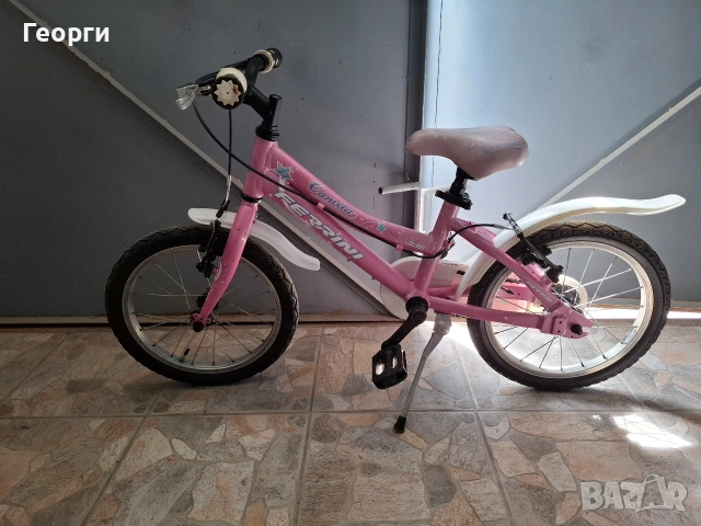 Алуминиев детски велосипед Ferini-16цола, снимка 4 - Велосипеди - 54593652