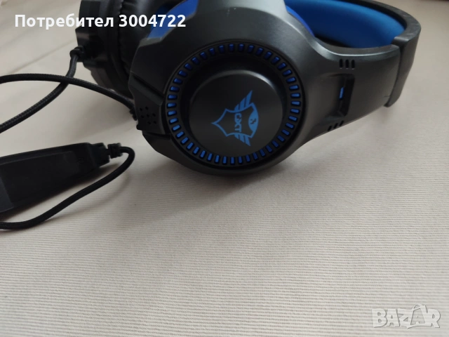 Геймърски слушалки TRUST GXT 307B Ravu Gaming Headset for PS4/ PS5, blue, снимка 5 - Слушалки и портативни колонки - 54903305