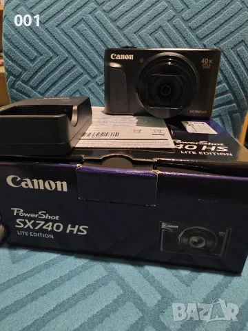 Canon sx740 hs lite, снимка 3 - Фотоапарати - 55667895