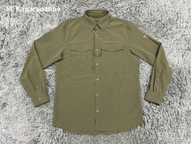 Нова! Fjällräven Abisko Trekking Shirt, Размер L, снимка 2 - Ризи - 54363315