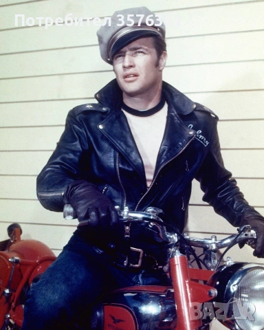 Кожено яке, рокерско , снимка 5 - Якета - 54308733