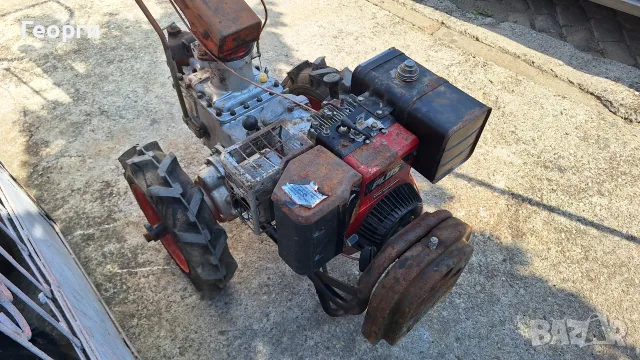 Мотоблок с двигател Briggs Stratton 8 к.с, снимка 2 - Селскостопанска техника - 55562794