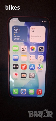 iPhone 12 red 64 ПЕРФЕКТЕН 169.99€, снимка 4 - Apple iPhone - 54978916