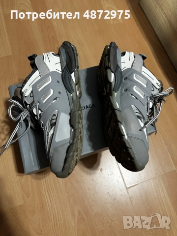 Balenciaga Track Gray/Сиви, 45 номер, снимка 2 - Маратонки - 55124973
