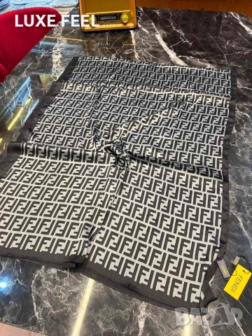 Dior 🤍Goyard🤍 Fendi🤍 Louis VUITTON 🤍 Дамски Копринени Шалове , снимка 3 - Шалове - 54946480