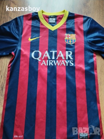 Nike Barcelona-  футболна тениска КАТО НОВА S, снимка 5 - Тениски - 54163911