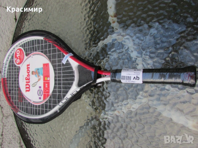 Детска тенис ракета Wilson Tour 25, снимка 3 - Тенис - 54393260
