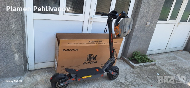 Продавам тротинетка kukirin g4 , снимка 3 - Скутери и тротинетки - 55072028