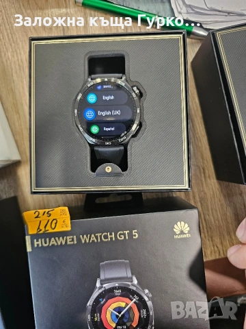 Huawei gt 5 , снимка 2 - Смарт часовници - 54863143