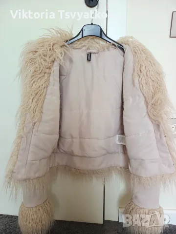 Дамски якета H&M: Дънкови якета и палто с пух, снимка 3 - Якета - 55574202