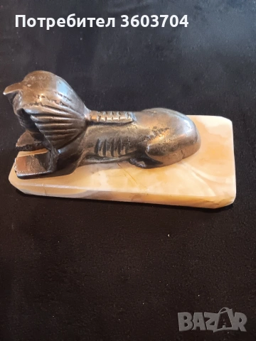 сфинкс статуетка, снимка 5 - Статуетки - 54366872
