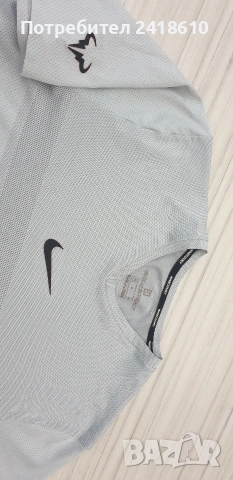 Nike Rafa Nadal Court Dri - Fit Aeroreact Stretch Mens Size M  ОРИГИНАЛ! Мъжка Тениска !, снимка 12 - Тениски - 54837415