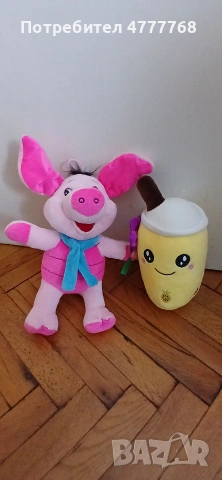 Много запазени плюшени играчки 