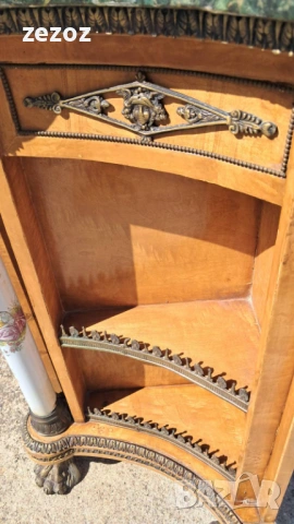 Шкаф с мрамор в стил Наполен 3, снимка 7 - Шкафове - 54133319