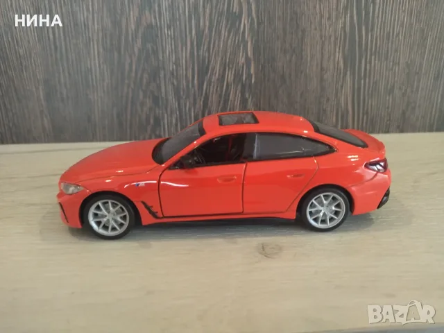 Метална количка BMW i4 M50 !!!, снимка 3 - Колекции - 55314907
