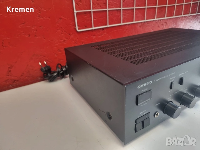 Усилвател ONKYO A 8037, снимка 3 - Ресийвъри, усилватели, смесителни пултове - 53972230