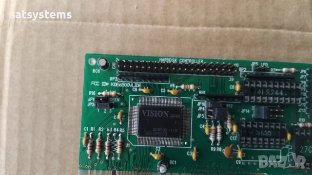 QDI QD6500A VL/V2 Multi Controller IDE FLOPPY GAME COM Print Card, снимка 8 - Други - 54576689