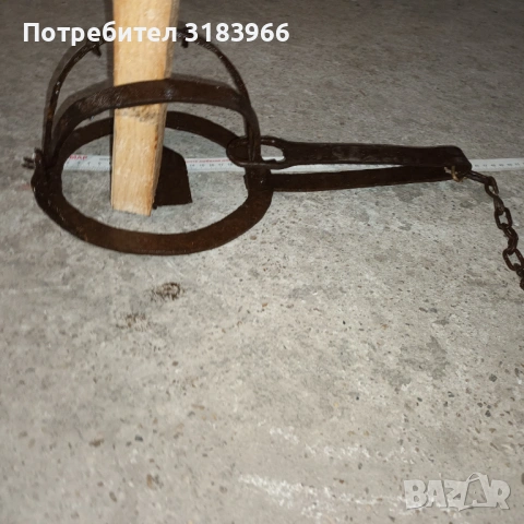 голям капан работещ, снимка 10 - Антикварни и старинни предмети - 54306440