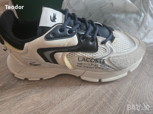 Нови маратонки Lacoste 43 номер, снимка 5 - Маратонки - 54809725