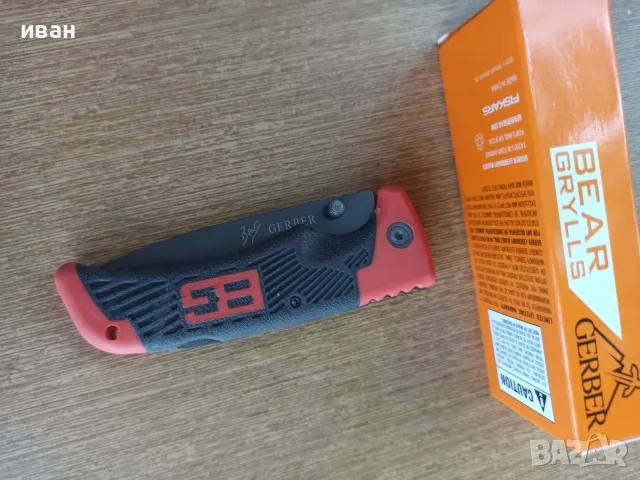 Сгъваемо джобно ножче Bear Grylls, снимка 3 - Ножове - 55321749