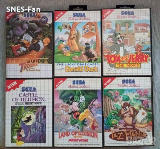 Sega Master System игри част 4