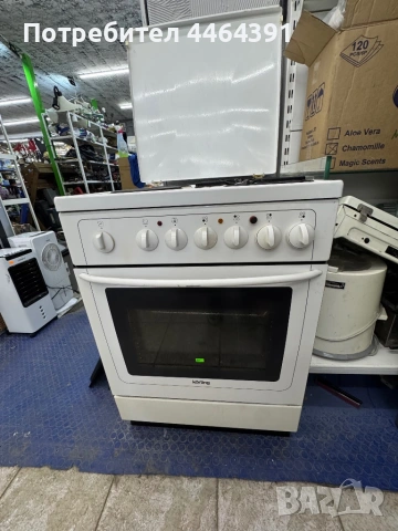 Готварска комбинирана печка KÖRTING, снимка 5 - Печки, фурни - 54741690