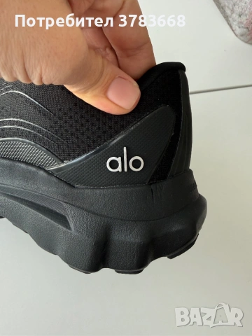 Оригинални маратонки Alo Yoga Runner Black/Black Размер EU 38 / 25см