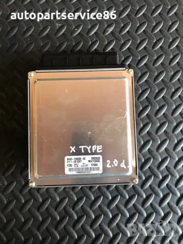 Блок за управление на двигателя ECU за Jaguar X Type 2.0 D (2003-2007) 6X4312A650AC R0411C033C, снимка 3 - Части - 55301115