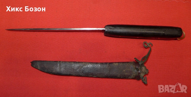 Античен български ловен нож на 100++ години, снимка 4 - Антикварни и старинни предмети - 54227567